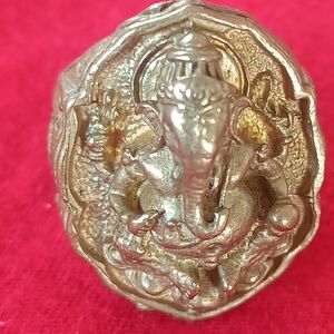 Gold Elephant Ring
